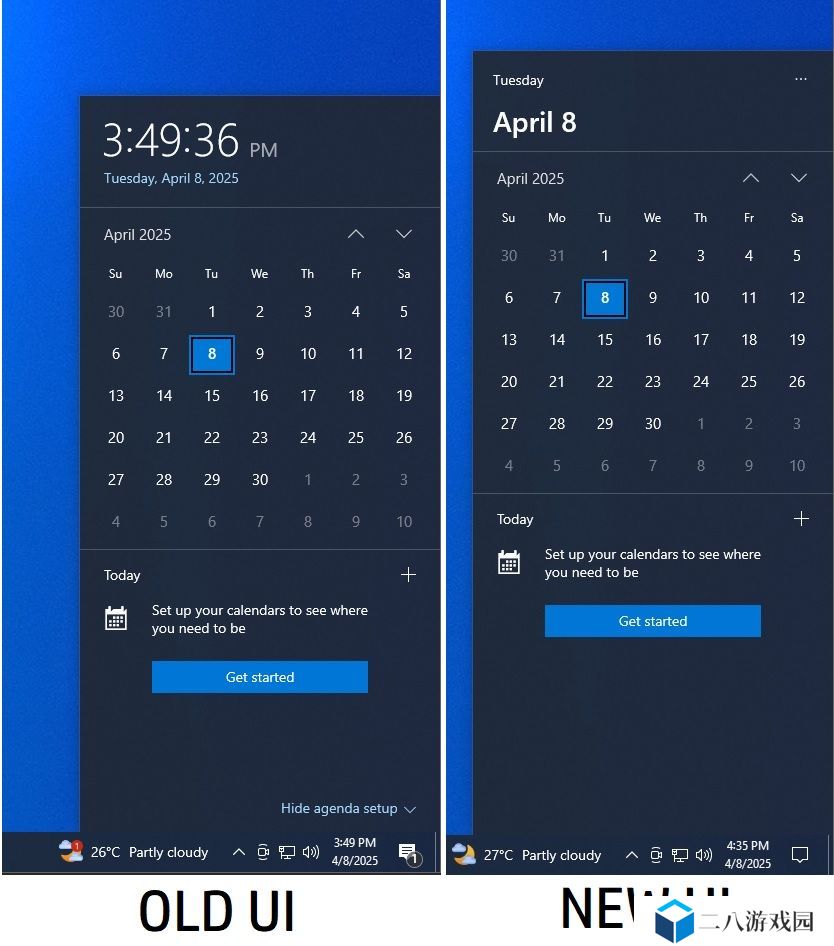 微软悄悄为 Win11 带回 Win10 被砍的任务栏日历“弹出窗口”时钟显示功能
