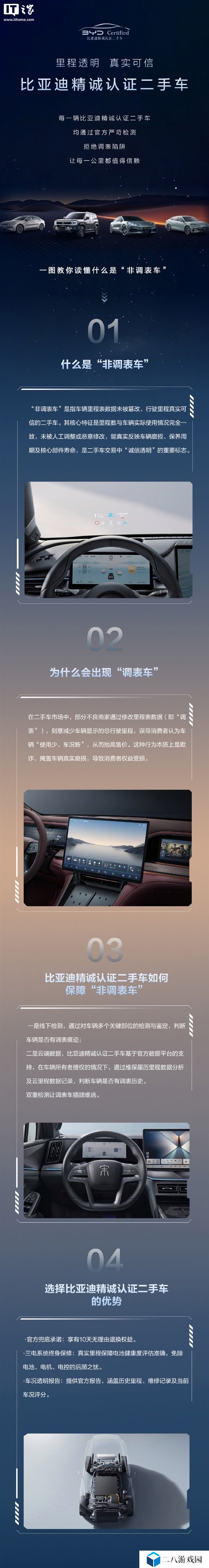 比亚迪承诺：每一台精诚认证二手车均为非调表车