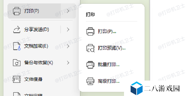 打印预览