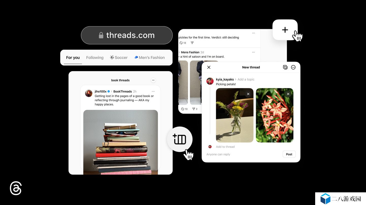 .net →.com：Meta 社交平台 Threads 迁移域名，并推网页新功能