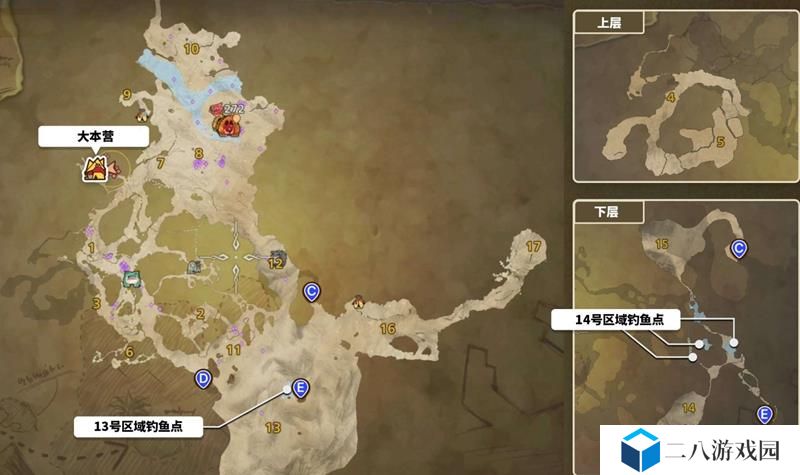 怪猎荒野钓鱼点都在哪 怪猎荒野钓鱼点全图集大全
