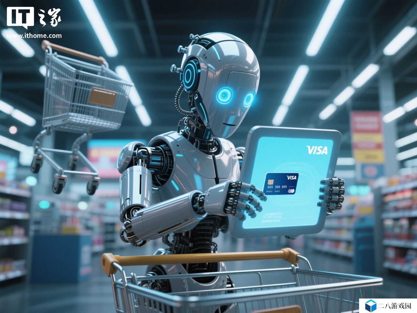 Visa 描绘“AI 购物智能体”蓝图：未来能帮你自动购物、刷卡消费