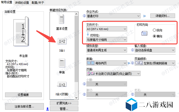 使用打印驱动的专业功能